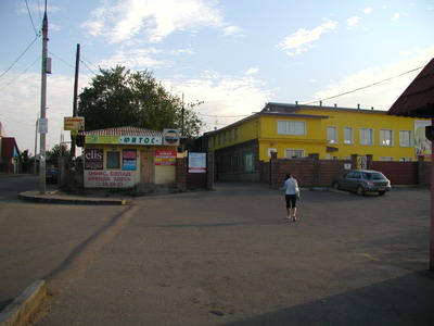 главный вход
